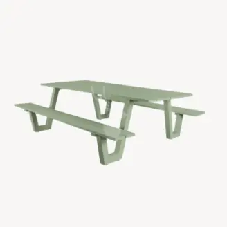 Velura picknicktafel | groen
