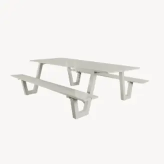 Velura picknicktafel | taupe