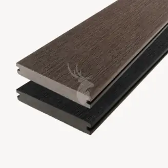 Fiberdeck vlonderplank Vintage | Graphite/Wengé | 13,8 cm 