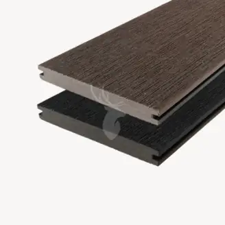 Fiberdeck vlonderplank Vintage | Graphite/Wengé | 21 cm 