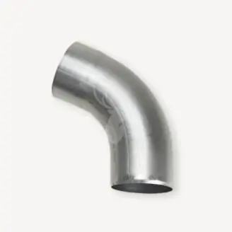 Zinken bocht rond | 8 cm doorsn. | 72gr