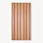 Tuindeur Privacy hardhout | geen doorkijk | zwart frame