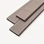 Duofuse composiet rabatdeel | 2,7x16 cm | wengé brown