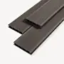 Duofuse vlonderplank Ribbel | Graphite Black | 16,2 cm