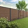 Velufence composiet schutting | Fiberdeck ipé brown
