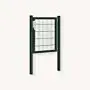 Dubbelstaafmat poort groen