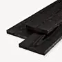 Douglas plank | ruw | zwart | 3x20 cm