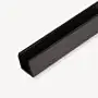 Duofuse composiet u-profiel | graphite black