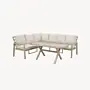 Oostra hoek loungeset | taupe