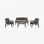 Oostra loungeset | antraciet
