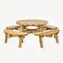 Ronde picknicktafel Barneveld