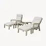 Velura lounge balkonset | sand