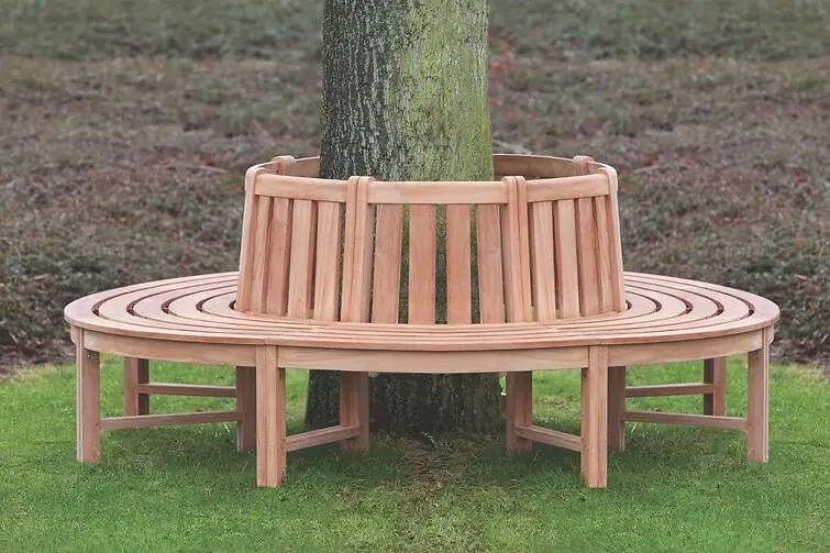  tuininspiratie-tuinmeubelen-boombank-hardhout - 1