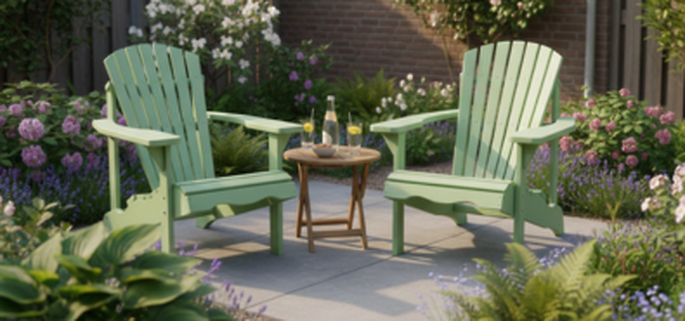 De juiste match voor je terras: houten tuinmeubelen