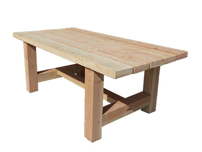 Douglas houten tuintafel