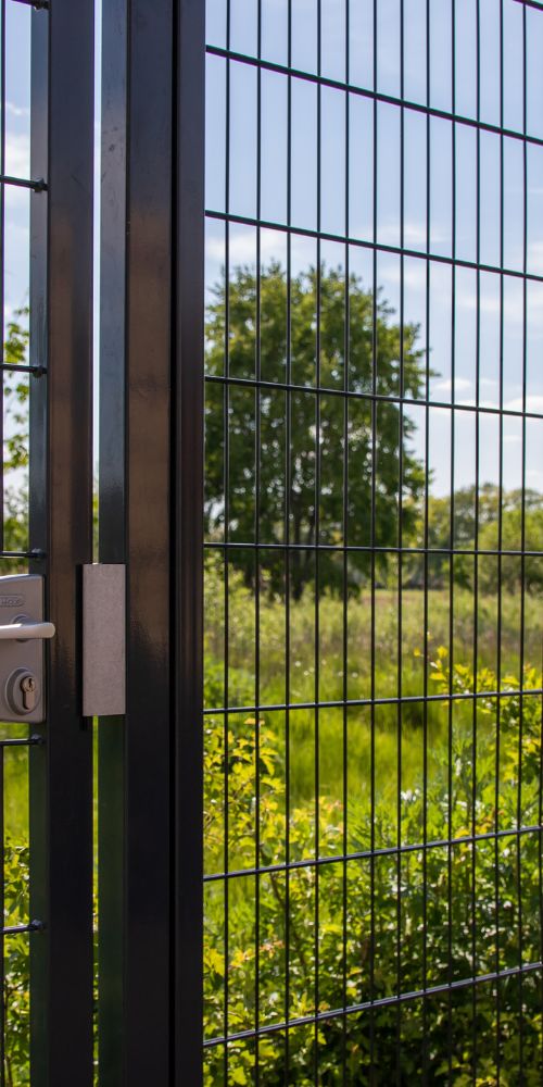 metalen tuinhek dubbelstaafmat