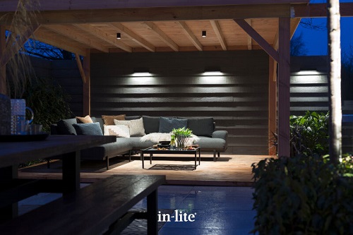 In-lite buitenverlichting wandlampen