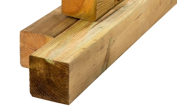 Houten palen