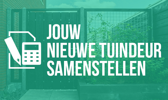 Tuindeur configureren