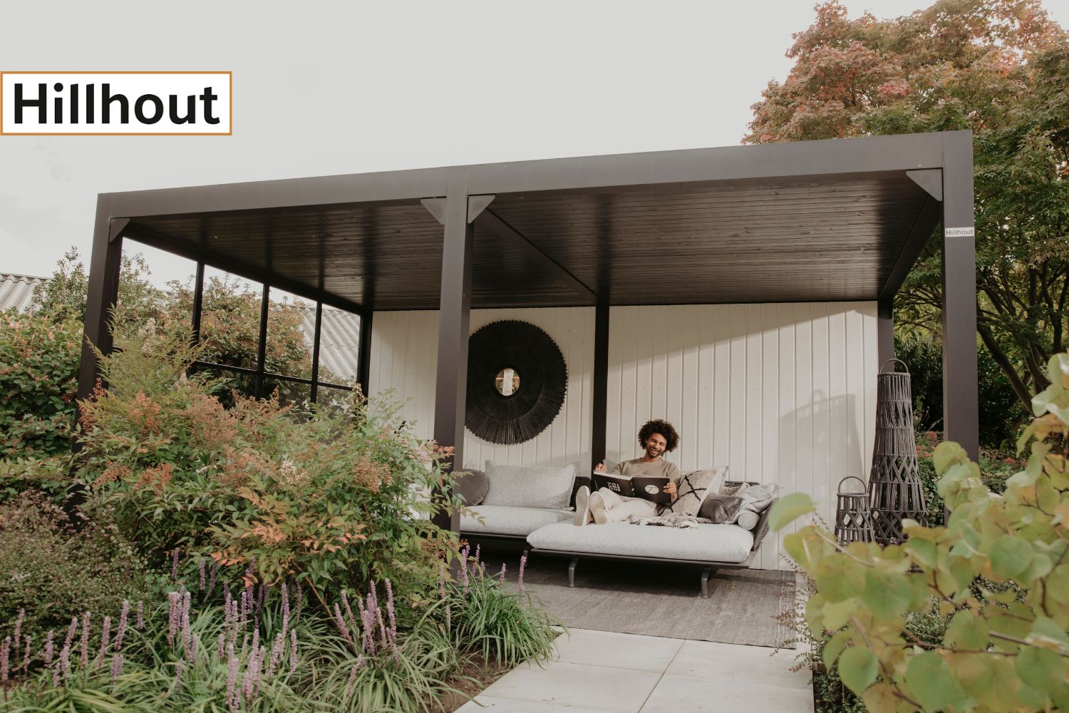 Hillhout allure overkapping aluminium